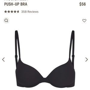 Skims Fits Everyone Push Up Bra